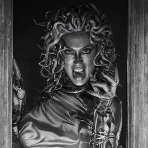 Medusa-Inspired Costume with Snake Headpiece